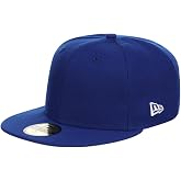 New Era Blank Custom 59FIFTY Fitted Flat Bill Cap