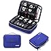 BAGSMART Universal Travel Cable Organizer Electronics Accessories Carry Bag for 9.7 inch iPad, Kindle, Power Adapter, Blue