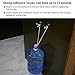 Bath Toy Storage - 4 Strong Adhesive Hooks - Bathtub Toys Net Holder Organiser - Corner Shower Caddy Bag for Kids and Toddlers - Bathroom Basket for Baby Boys and Girls - Hanging Mesh Hammock