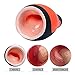 30 Modes Deep Throat Electric Massager Oral Automatic Cup for Men -Mini Massger Red