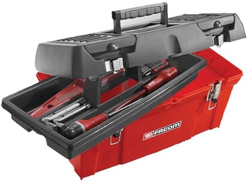 Caja de herramientas Facom avanzado rojo 400 mm/40,64 cm [1 unidad] con Min 3 años garantía Cleva: Amazon.es: Bricolaje y herramientas