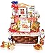 Christmas Gift Food Baskets Chocolate, Santa, Cookies, Candy, Waffles – Perfect Care Package Gifts for College Students, Couples, Military, Women, Men, Family, Friends, Boys, Girlsthumb 3