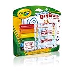 Crayola Dry erase markers washabl 6ct 985806 (071662558062)