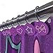 Nickelodeon JoJo Siwa Dream Believe Shower Curtain & 12-Piece Hook Set & Easy Use (Official Nickelodeon Product)