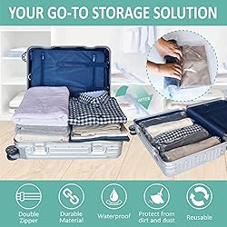 16 Travel Compression Bags Vacuum Packing, Roll Up