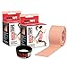 RockTape Kinesiology Tape, 2-Rolls Combo Pack (Beige)