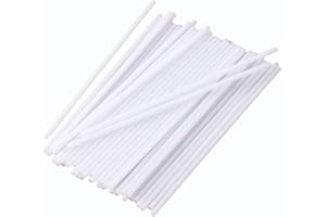 50Pcs Reusable Plastic Sucker Tubes Sticks for Candy Chocolate Cake Lollipop Popsicle Home Accessories New Released Handy and