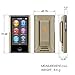 iPod Nano 7 Case - roocase Ultra Slim Fit (Champagne Gold) Shell Case Cover