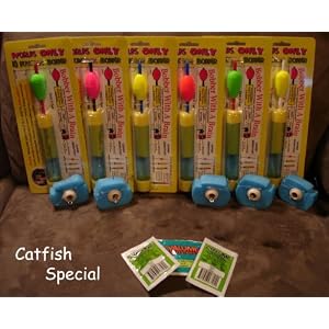 Bobber with a Brain CATFISH six pack Special