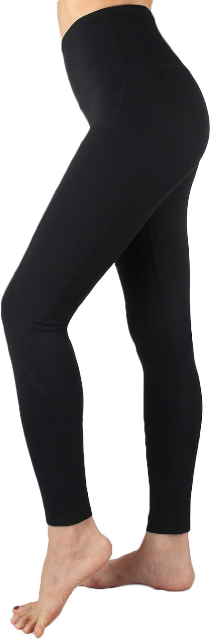 high waisted tummy control trousers