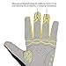 JUSTKIT Cycling Gloves -Touch Screen Full Finger Bike Gloves - Windproof Mountain Bike Gloves - Road Racing Bicycle Gloves - Gel Pad Biking Gloves for Women and Men