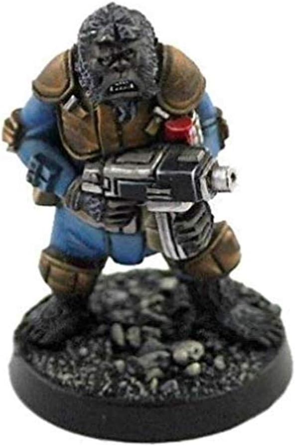 Judge Dredd OOP Miniature Gorilla with Spit Gun