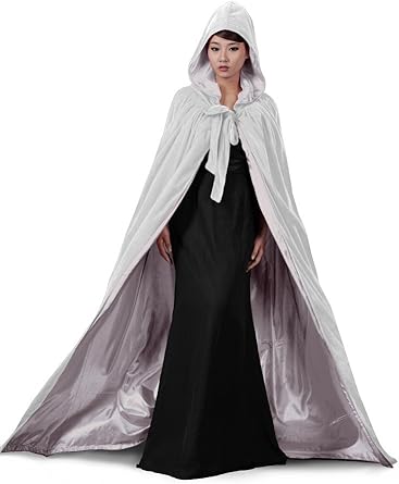 white velvet wedding cape