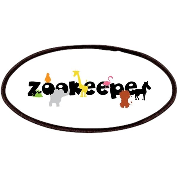 Crafts JUNGLE ANIMALS "ZOO TRIP" VISIT ZOO IRON ON EMBROIDERED PATCH