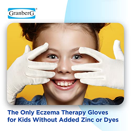Granberg UltraSoft NonItch Bamboo Eczema Gloves For Kids And Children