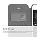 elago iPhone 6S Plus Case, [Leather Hole Flip] - [Card Slot][Screen Protection][Premium Hybrid Construction] - for iPhone 6/6S Plus (Dark Grey)