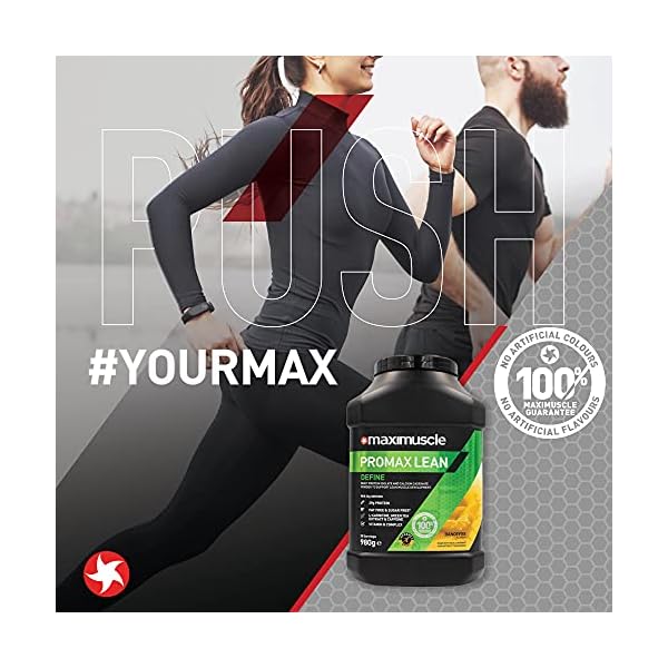 Maximuscle Promax Lean | Whey Protein Sports Supplement Powder for Lean Muscle Development | Banoffee, 980g - 28…