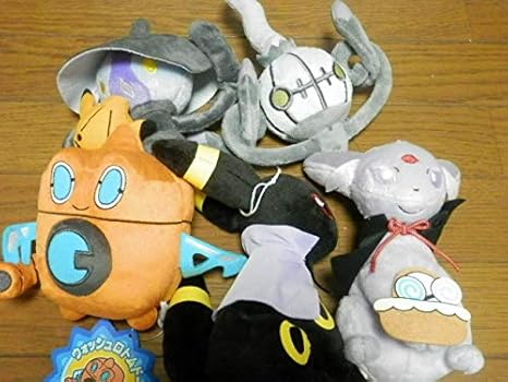 Amazon Co Jp ポケモンセンター ぬいぐるみ ウォッシュロトム アミューズメント シャンデラ ランプラー ブラッキー エーフィ Hobby