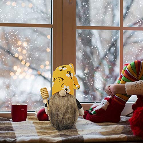 1Tomte Swedish Plush Santa Gnome, Handmade Scandinavian Tomte Santa Scandinavian Gnome for Christmas Santa Decoration Table Decor