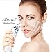 Micup Blackhead Removal Vacuum Machine Electric Facial Pore Cleaner Acne Comedo Suction Microdermabrasion Exfoliating Extractor USB Rechargeable Skin Care Machine (White)