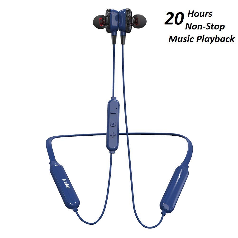truke Yoga Power inEar Neckband Wireless Bluetooth Earphones with Mic