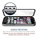TETHYS iPhone 6 / 6s Case, Ultra Series iPhone 6/6S Waterproof Case (4.7 Inch) Protective IP68 Certified Cover Thinness Profile w/Capability Shockproof,SandPROOF,Snowproof - Black