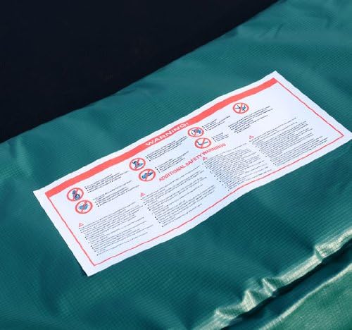 Green Bay 8FT Outdoor Trampoline Replacement Pad Safety Spring Cover Padding (Green), 8FT (244cm) - Image 4