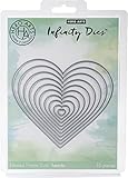 Hero Arts DI334 Nesting Hearts Infinity Dies (H) Die Cuts