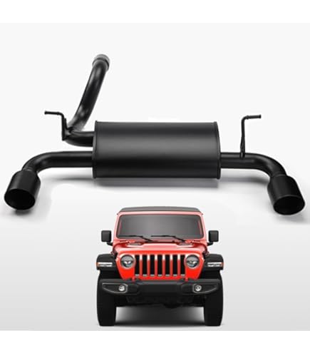 Amazon.com: BORLA 11957 Axle-Back System for 2018-2023 Jeep