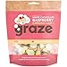 Graze White Chocolate Raspberry Cheesecake Mix with Almonds, Raspberry Fruit Strings, White Chocolate Buttons and Vanilla Cookie Drops, 3.7 Ounce Shareable Bag