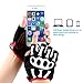 SPAKCT Cycling Gloves Mountain Bike Gloves Bicycle Road Racing Riding with Shock-absorbing Anti-slip Gel Pad Breathable Half Finger Biking Men Women Work Gloves