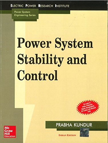 Power System Stability And Control B01CRGI6FK Book Cover