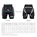 Protective Padded Shorts,3D Protection Hip Butt XPE Protective Gear Guard for Ski Snowboard and Skateboarding 4Men Women Youth