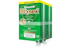 IBgard Daily Gut Health Support Dietary Supplement, 96 Capsules (Packaging May Vary)