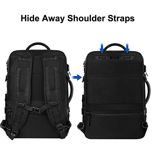 AMBOR 17.3inch Travel Laptop Backpack, 40L Flight Approved CarryOn