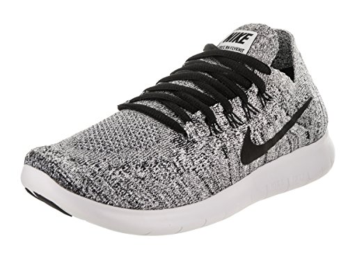 Nike women s free rn flyknit 2017 white/black stealth r…