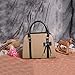 Handbag Shoulder Bag Hot Womens Vintage Messenger Tote with Bow (Beige-A)