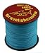 Bravefishermen Strong Pe Braided Fishing Line 10LB to100LB Sea Blue