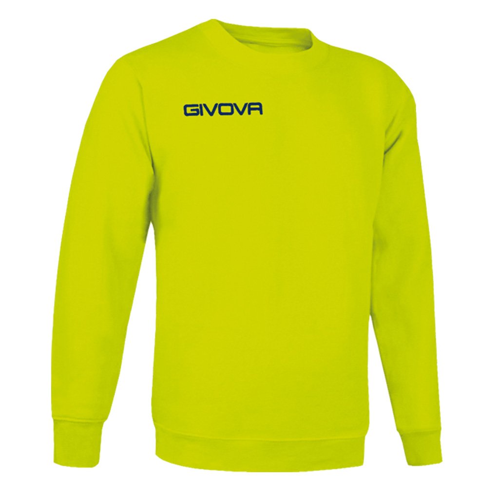 Givova, round neck shirt givova one, yellow fluo, L