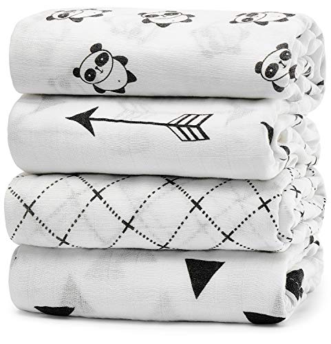 KiddyCare Baby Muslin Swaddle Nursery Blanket