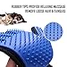 NHILES Pet Grooming Glove, Dog Hair Remover, Cat Grooming Deshedding Glove Brush, Detangle, Gentle and Efficient Massage Tool for Dog/Cat/Horse, Pet Combs One Pair