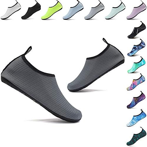 welltree Womens Mens Water Shoes Barefoot Aqua Socks for Outdoor Beach Swim Yoga Exercise