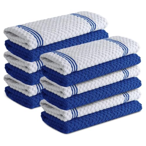 Infinitee Xclusives Geschirrtücher 12er Set, 38x64cm Küchentücher