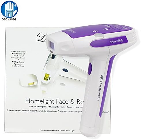 OBO HANDS Women' Shaver Razor Laser Epilator Depilatory Shaver for Women Hair Removal Female Machine Shave for Facial Body Underarm for Bikini (purple)