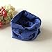 Sannysis Autumn Winter Boys Girls Collar Baby Scarf Cotton Warmer Neck Scarf (Blue)