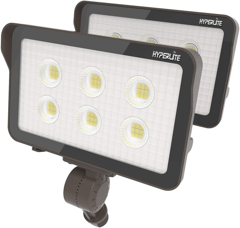 HYPERLITE 15W LED Flood Light with 180° Knuckle Mount 1800LM 5000K