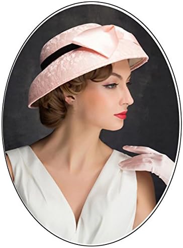 TTjII Cocktail Fashion Flower Sinamay Fascinator Hair Clip garden Women Kentucky Derby Church Tea Party Wedding Hats Hairpin Hat Party Derby Accessory elegant