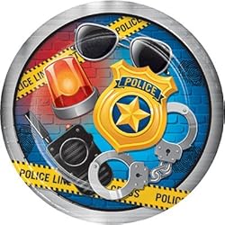 Olive Occasions Police Birthday Party Supplies