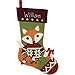 Dimensions 72-08283 Woodland Stocking Felt Applique Kit, 19