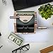 Money Counter Machine - Bill Counter Machine - Portable Money Machine Counter - 150 Straps & Counterfeit Detector Pen - Money Counting Machine for Mixed Bills - Currency Counter - Dollar Cash Counter